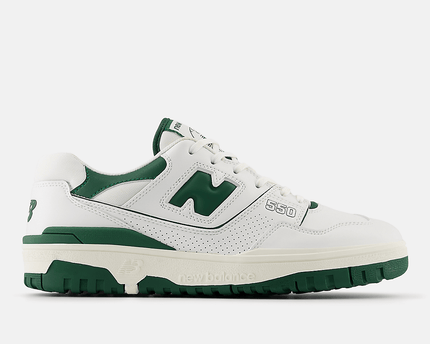 Men's New Balance 550 White Green Shoes
