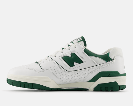 Men's New Balance 550 White Green Shoes