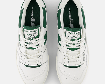Men's New Balance 550 White Green Shoes