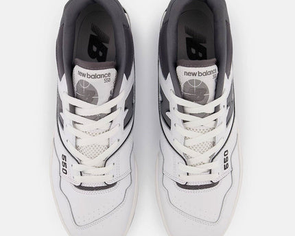 Men's New Balance 550 White Grey Shoes