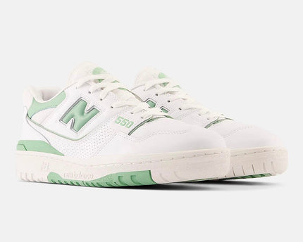 Men's New Balance 550 White Mint Green Shoes