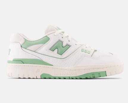 Men's New Balance 550 White Mint Green Shoes