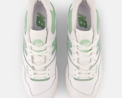 Men's New Balance 550 White Mint Green Shoes