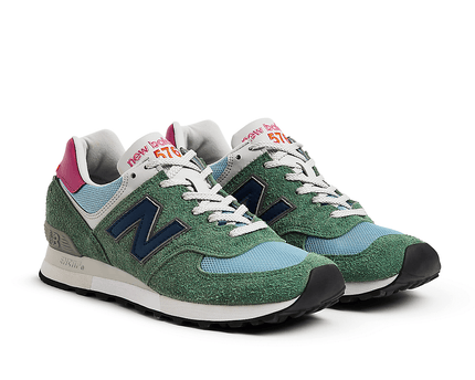 Men's New Balance 576 Green Stone Blue Shoes