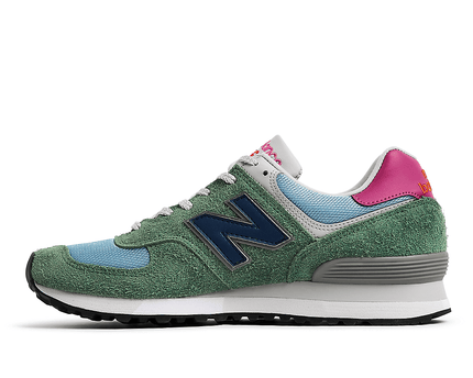 Men's New Balance 576 Green Stone Blue Shoes