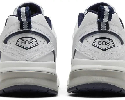 Men's New Balance 608 White Navy Shoes