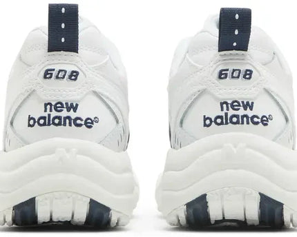 Men's New Balance 608 White Navy Shoes