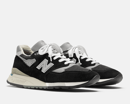 Men's New Balance 998 Black Shoes