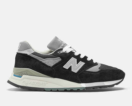 Men's New Balance 998 Black Shoes