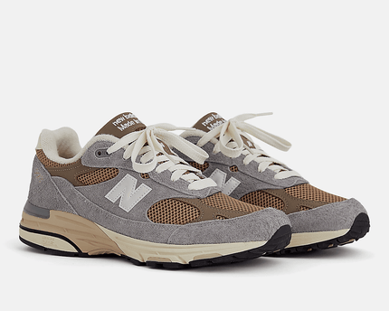 Men's New Balance 993 Sea Salt Black Shoes