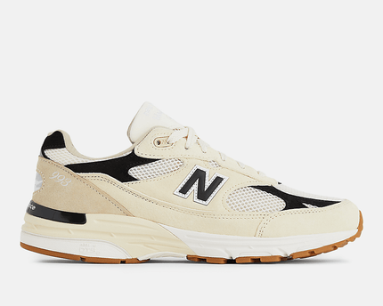 Men's New Balance 993 Sea Salt Black Shoes