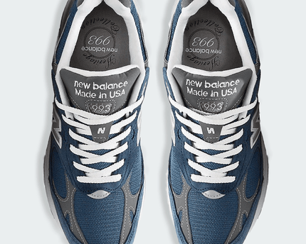 Men's New Balance 993 Vintage Indigo Shoes