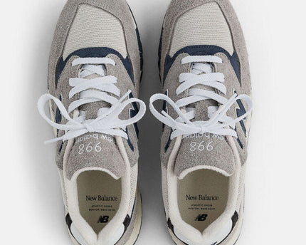 Men's New Balance 998 Grey Navy Shoes