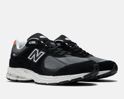 Men's New Balance 2002R Black Denim Shoes