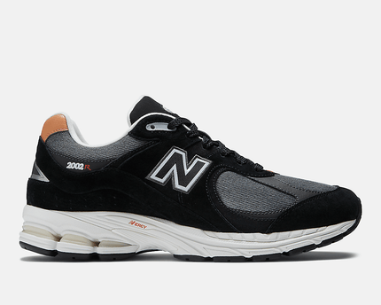 Men's New Balance 2002R Black Denim Shoes