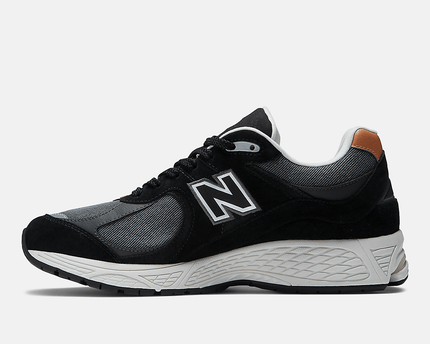 Men's New Balance 2002R Black Denim Shoes