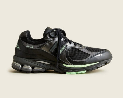 Men's New Balance 2002R Black Powder Green Shoes
