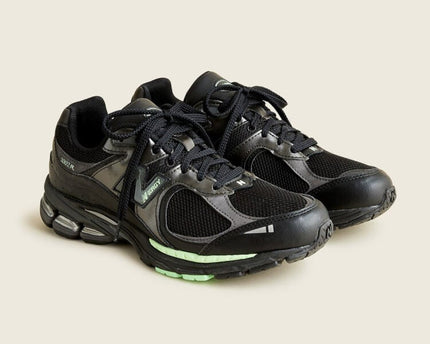 Men's New Balance 2002R Black Powder Green Shoes