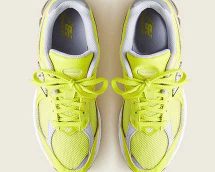Men's New Balance 2002R Sulphur Yellow Shoes