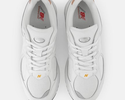 Men's New Balance 2002R White Denim Shoes