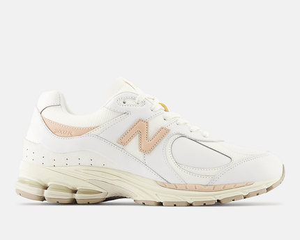 Men's New Balance 2002R White Tan Shoes