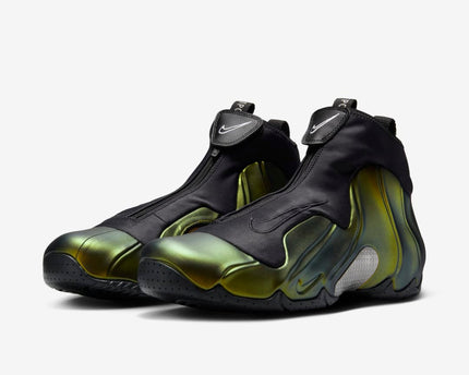 Men's Nike Air Flightposite Metallic Gold Shoes