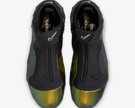 Men's Nike Air Flightposite Metallic Gold Shoes