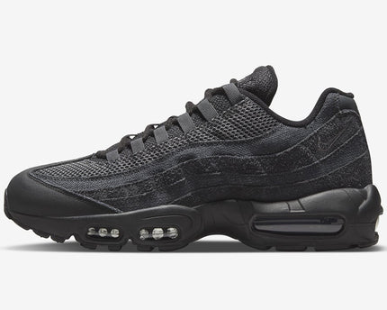 Men's Nike Air Max 95 Black Iron Grey Shoes