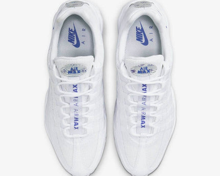 Men's Nike Air Max 95 White Royal Shoes