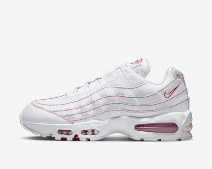 Men's Nike Air Max 95 White University Red Shoes