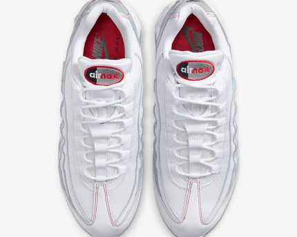 Men's Nike Air Max 95 White University Red Shoes