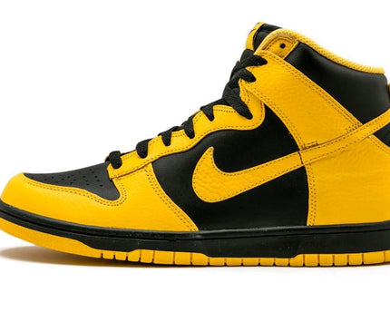 Men's Nike Dunk High Black Varsity Maize Shoes