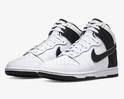 Men's Nike Dunk High Black-White Shoes
