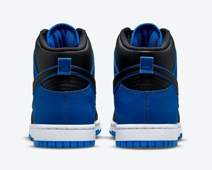 Men's Nike Dunk High Blue Camo Shoes