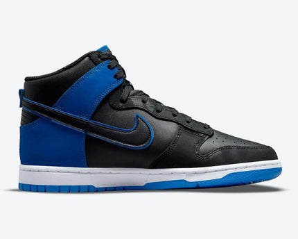 Men's Nike Dunk High Blue Camo Shoes