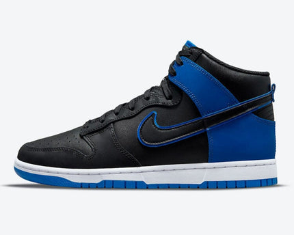 Men's Nike Dunk High Blue Camo Shoes