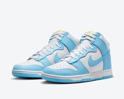 Men's Nike Dunk High Blue Chill Shoes