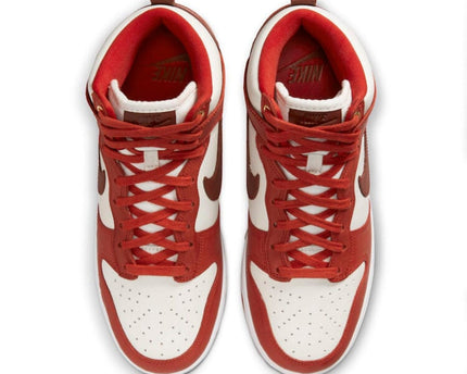 Men's Nike Dunk High Cinnabar Shoes