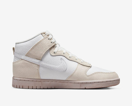 Men's Nike Dunk High Cracked Leather Shoes