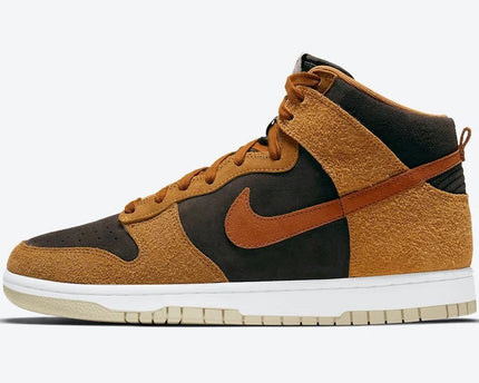 Men's Nike Dunk High Dark Russet Shoes