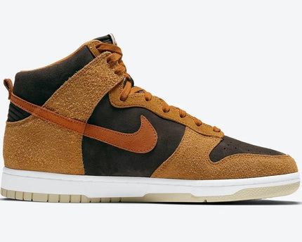 Men's Nike Dunk High Dark Russet Shoes