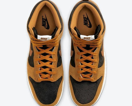 Men's Nike Dunk High Dark Russet Shoes