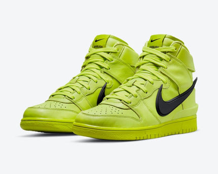 Men's Nike Dunk High Flash Lime Shoes