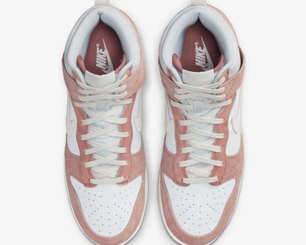 Men's Nike Dunk High Fossil Rose Shoes
