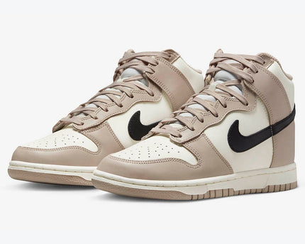 Men's Nike Dunk High Fossil Stone Shoes