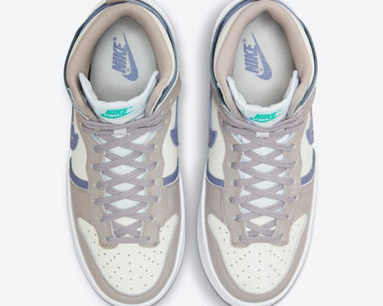 Men's Nike Dunk High Iron Purple Shoes