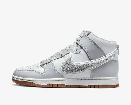 Men's Nike Dunk High Light Smoke Grey Shoes
