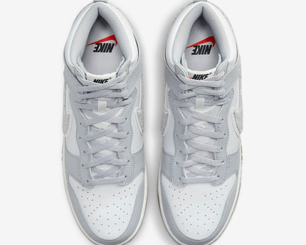Men's Nike Dunk High Light Smoke Grey Shoes