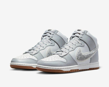 Men's Nike Dunk High Light Smoke Grey Shoes