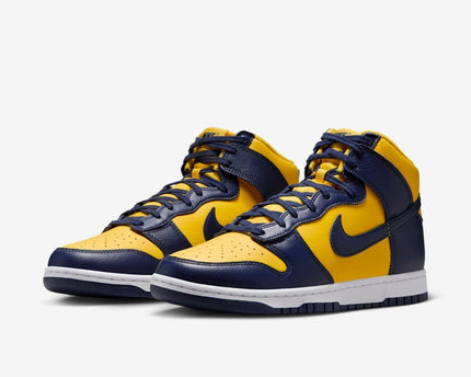 Men's Nike Dunk High Michigan Shoes